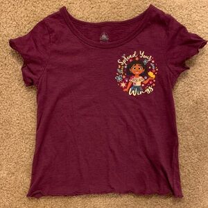 Disney Maroon 'Spread Your Wings' Kids Tee